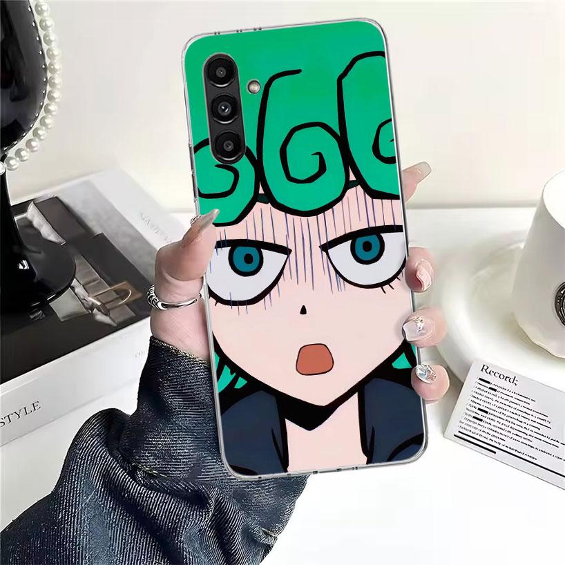 One P-Punch-Man Tatsumaki Phone Case For Samsung Galaxy A13 A14 A15 A16 A17 A53 A54 A55 A56 A57 A33 A34 A35 A36 A37 A23 A24 A25