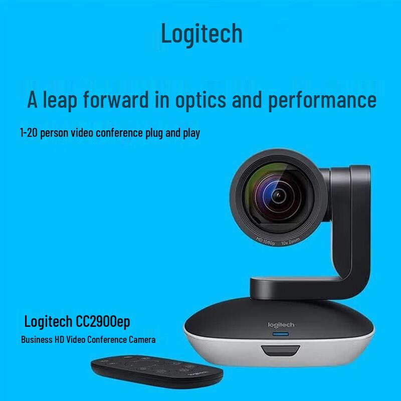 Logitech CC2900EP 4K HD Conference Camera with Remote