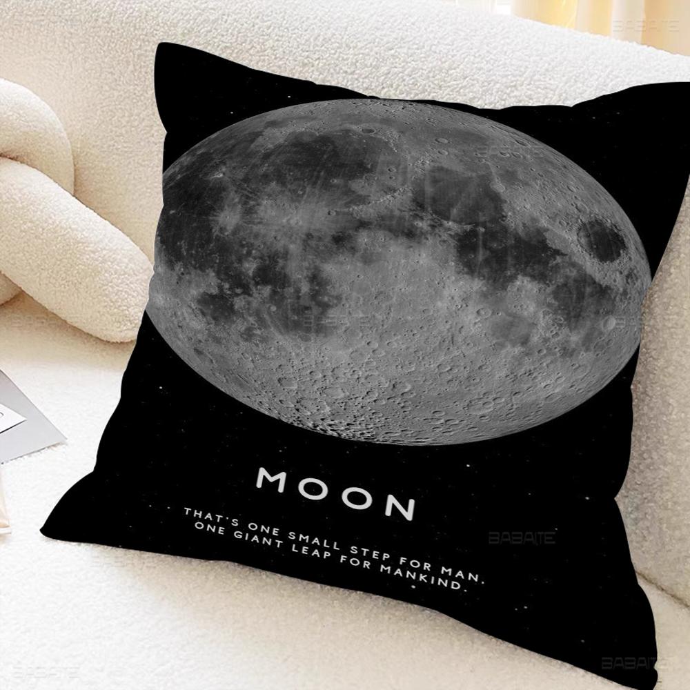 Space Planets Decorative Room Aesthetics Pillow Case Home Decor Bedroom Sofa Bed Couch Pillow Cover 45x45
