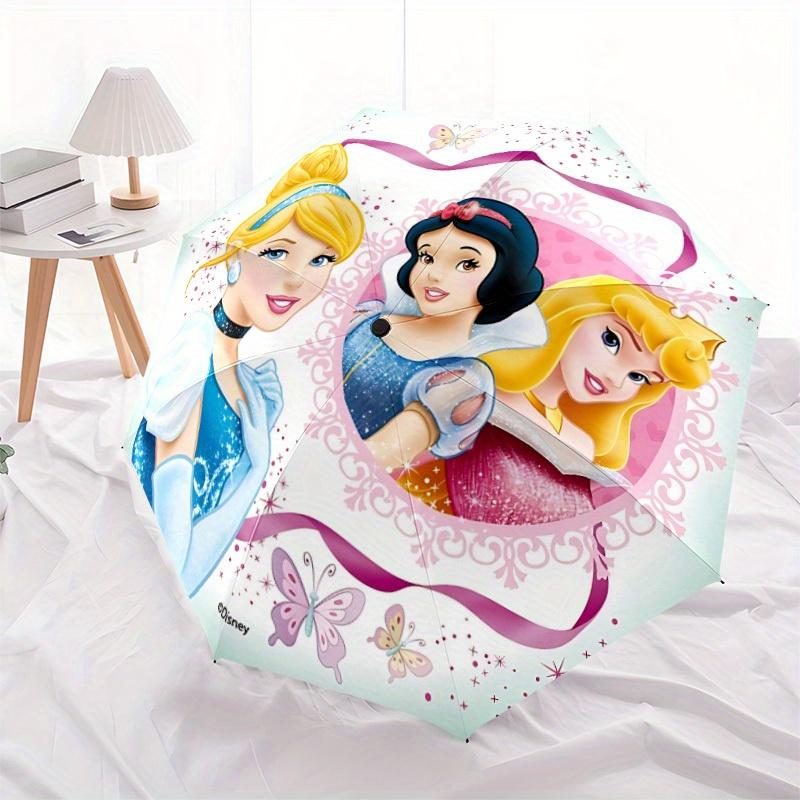 1pc Cinderella, Snow White Automatic Folding Umbrella, 8-Rib Portable & Foldable Design, All-Season Use, Highqualityy0722053