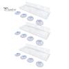 No Drill Window Shelf Plant with Suction Cup And Protective Edge, Clear Acrylic Floating Sturdy Vertical Garden Display Shelf, Wall Mounted