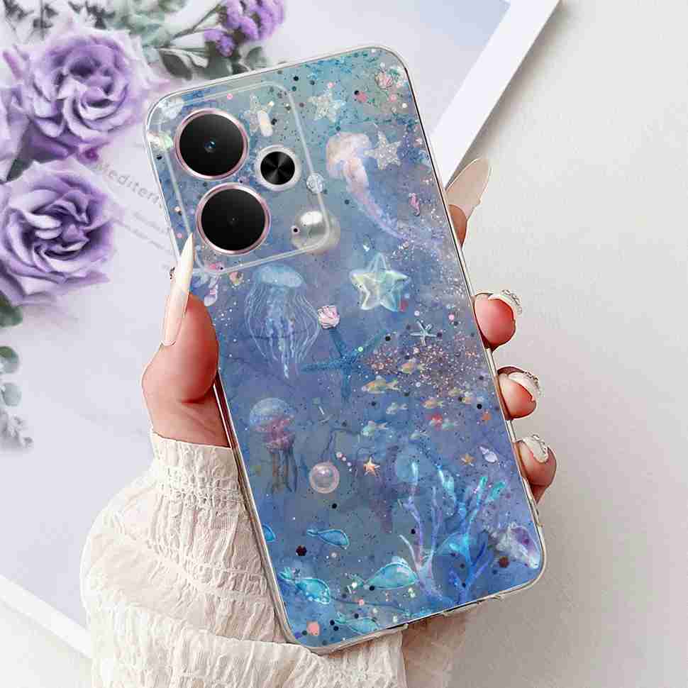 Bumper Clear Case For Realme 14 5G Soft Transparent Cases Silicone Shockproof Cover For Realme 14 14X Pro Realme14Pro Fundas