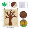 Thicken Felt Fall Tree Craft Kit Thanksgiving Education Toy New Montessori Busy Board  for Kids