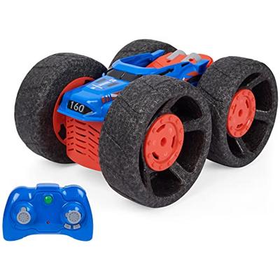 Air Hogs סופר רך, Jump Fury עם גלגלי אפס נזק, מכונית שלט רחוק קפיצה קיצונית, צעצועי ילדים לילדים מגיל 4 ומעלה, 1:קנה מידה 15