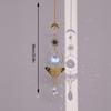 Garden Wind Chime Suncatcher Hanging Crystal Moon Catcher Pendants Rainbow Prism Wind Spinner Rainbow Maker Home Garden Decor