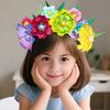 Magic Petal Flower Kit DIY Paper Flower Bouquet Kit 3D Dyed Blossoms with Colorful Petals Educational Floral Art Craft for Kids