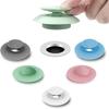 Half Circle Bathroom Supplies Silicone Thickened Invisible Seal Pressing Type Bathroom Accessories Anti-Odor Multifunctional Drain Hair  Accessories