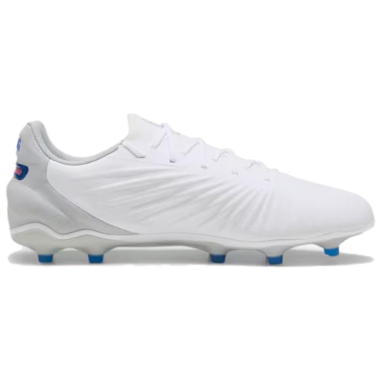 Puma King Match Comfortable Sports AG FG Football Shoes Men Football Shoes White Blue 107863-02