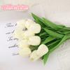 Tulip Flowers Artificial Tulip Bouquet PE Foam Fake Flower for Wedding Ceremony Decor Home Garden Bouquet Decorations