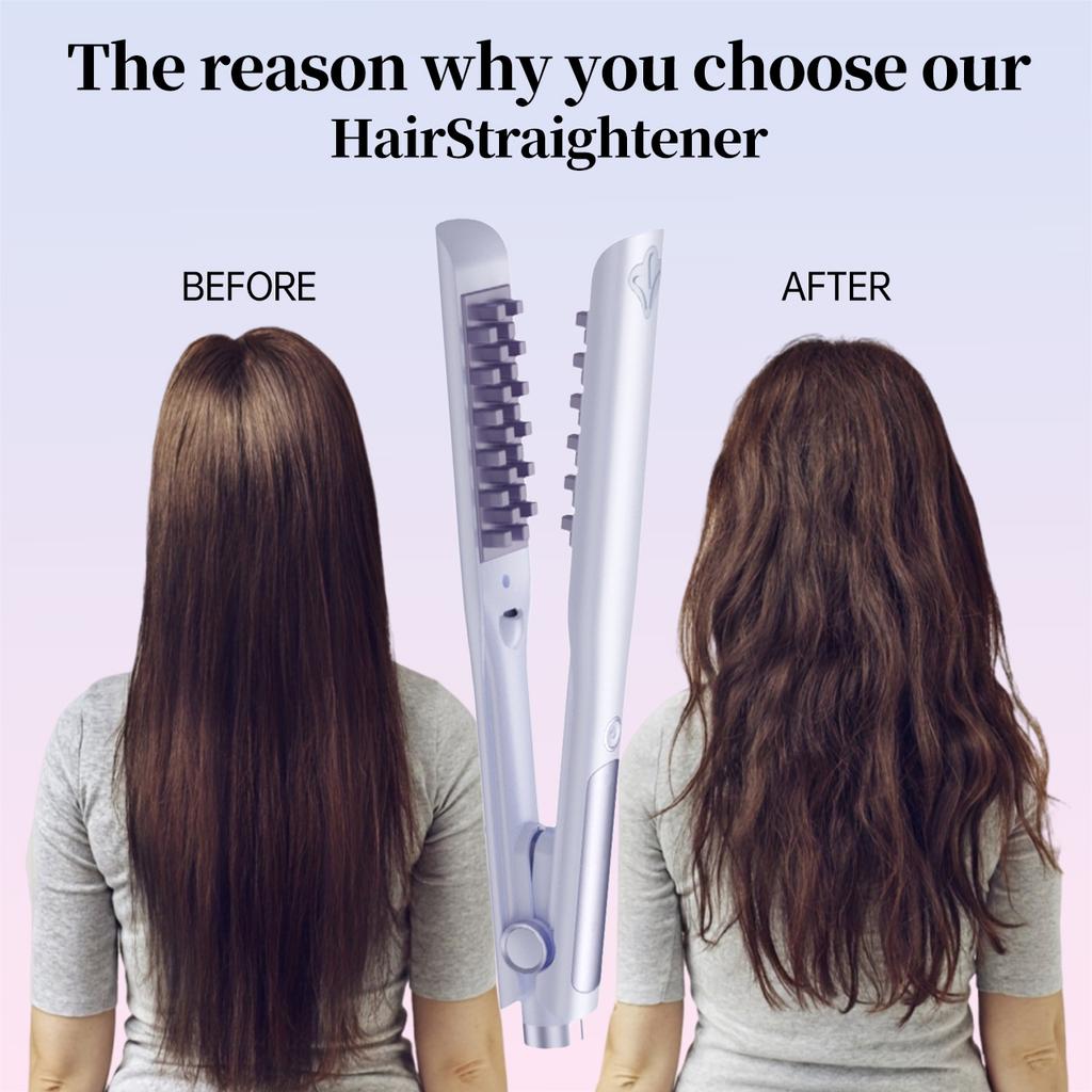 Mini Hair Straightener for Women&Men-4 Heat Settings Flat Iron with Ceramic Plates,Tangle-Free Cord, Safe for Fine,Damaged Hair