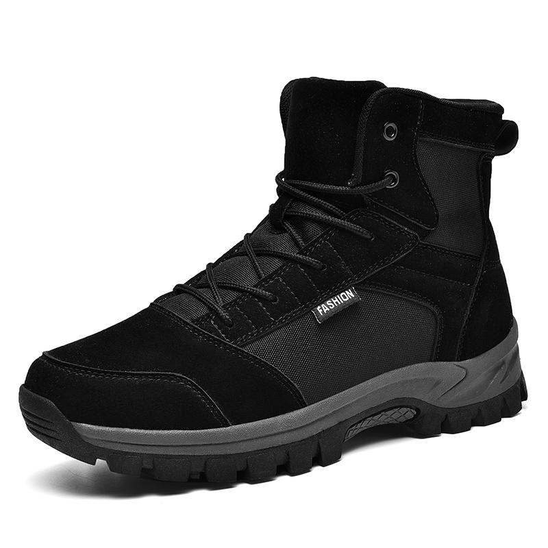 Plus Size Men Boots Outdoor Desert Boots Hiking Boots Ankle Shoes For Men Work Safty Shoes