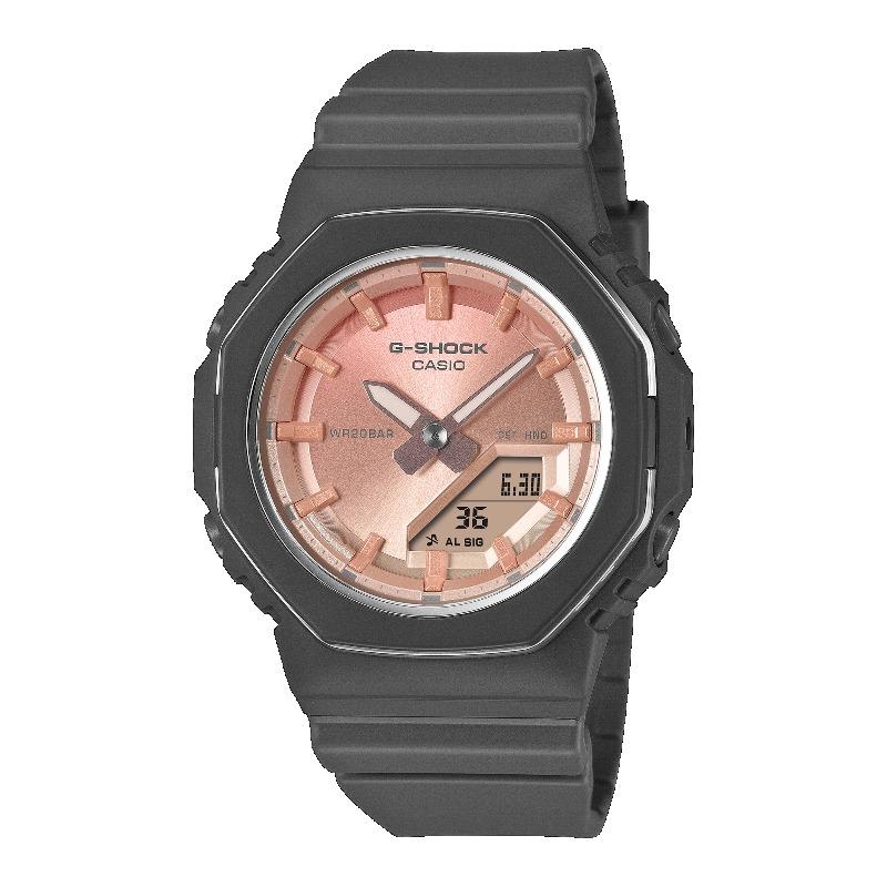 Casio Men s Resin 200M Water Resistant Analog Shock Resistant Quartz Watch GMA-P2110SC-4A красный