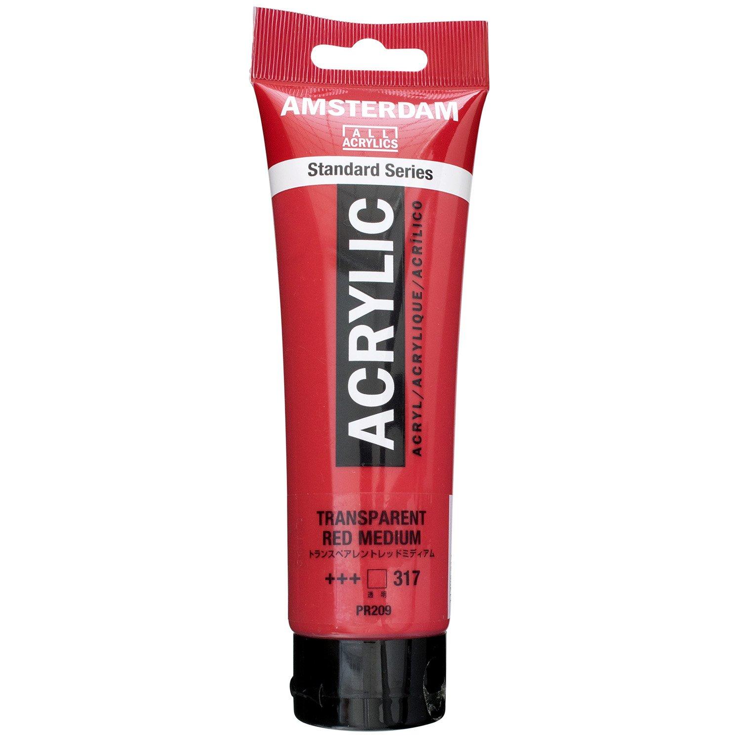 

Talens Japan Talens Акриловая краска Amsterdam Acrylic Color Прозрачный красный медиум 120 мл 485880 T1709-317