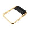 Scaun de camping în aer liber Scaun pliabil din aliaj de aluminiu auriu cu scaun taburet pentru pescuit camping
