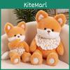 Entzückendes Schlafbegleiter Plüschtier-Set mit süßem Bären, Kaninchen, Fuchs und Elefant, ideal für Geburtstage