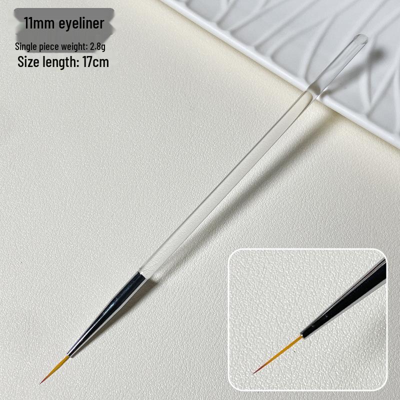 Five-Piece Nail Art Striping Brush Set for Line & Flower Painting