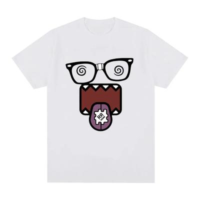 Domo Kun Funny Meme T-shirt Women's Casual T-shirt Retro Short Sleeved Oversized Tshirt Top Street Wear Unisex T-Shirt