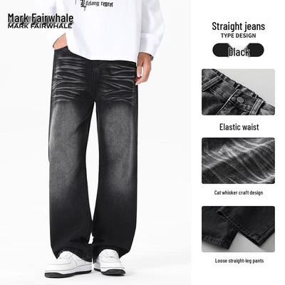 Mark Fairwhale Herren Jeans Herbst 2025 Locker Gerade Weiter Beinschnitt