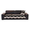 Geometric Milk Silk Sofa Seat Cover Pet Friendly S/M/L/Xl High Elasticity Sofa Slipcovers Couch Cap Furniture Case Soft