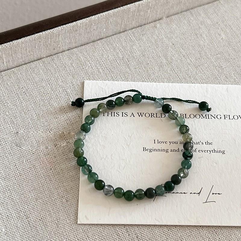 

Универсальный браслет из бисера с водной травой: Украшения в китайском стиле с отбеливающим эффектом для студентов, мужчин и женщин