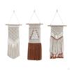 Bohemian Tapestry Hand Woven Farmhouse Chic Tassels Ornaments Macrame Wall Hanging