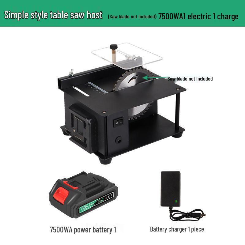 Compact Multi-Functional Table Saw for DIY Woodworking & Jade Cutting