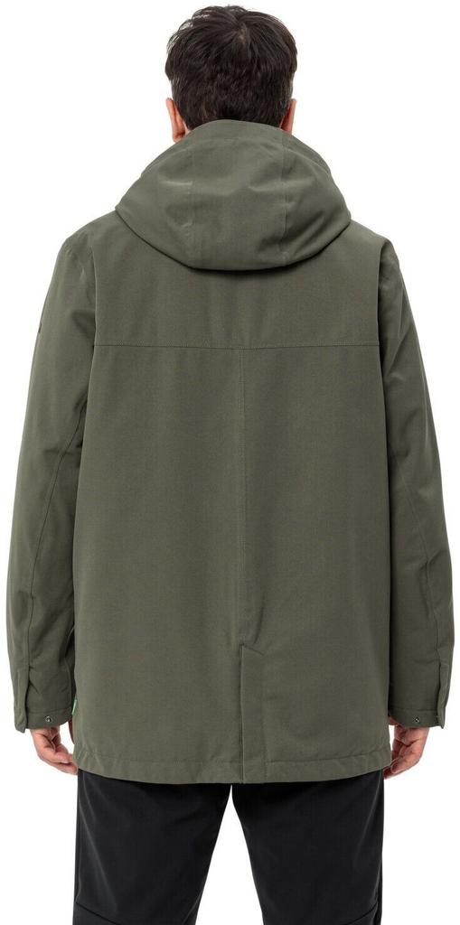 Мужская куртка VAUDE Manukau Parka II черный/хаки