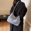 2025 Spring/Summer New Large-Capacity Women's Suede Shoulder and Crossbody Tote