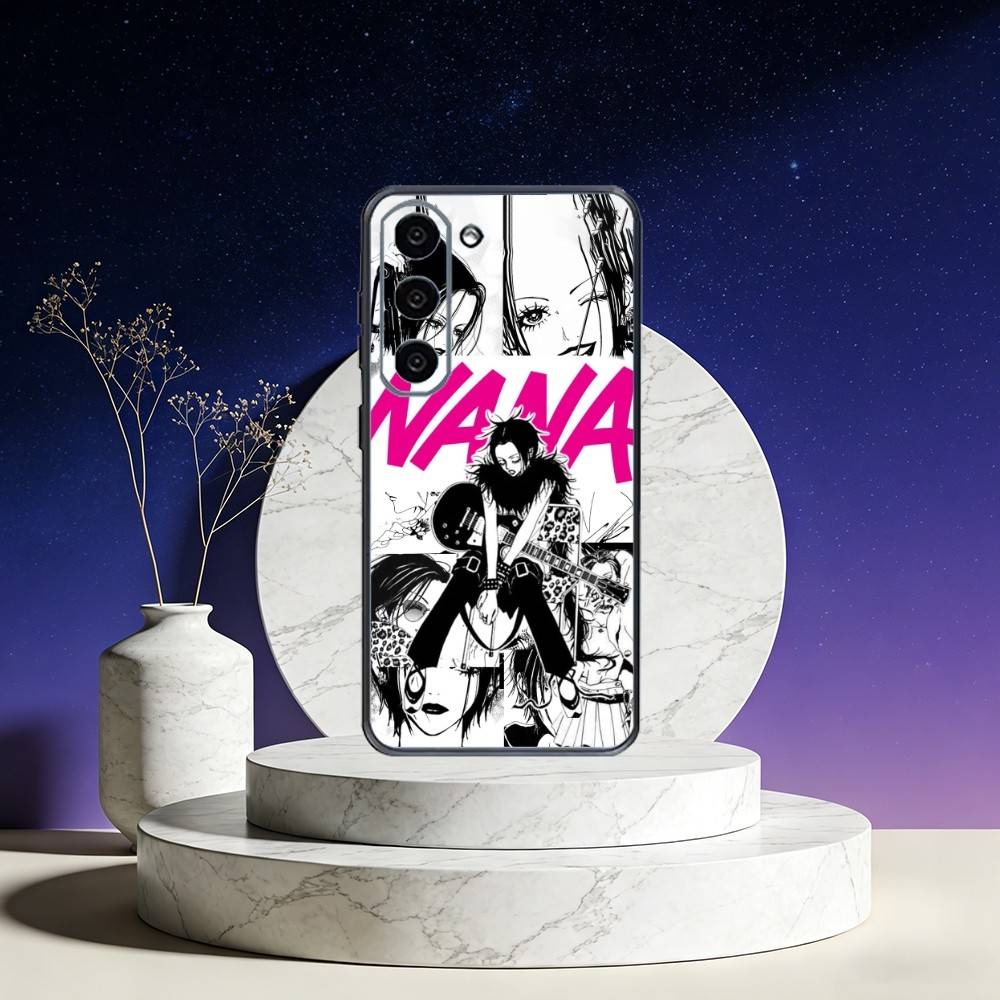 A-Anime N-NaNa O-Osaki Phone Case For Samsung Galaxy A73,A72,A71,A70,A53,A52,A51,Others Soft Black Cover Samsung a32 4g