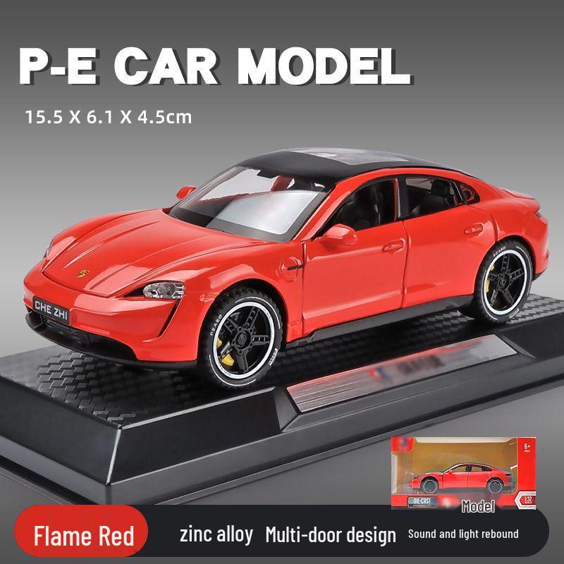Baoshijie Taycan Alloy Children's Coupe Toy Car Model