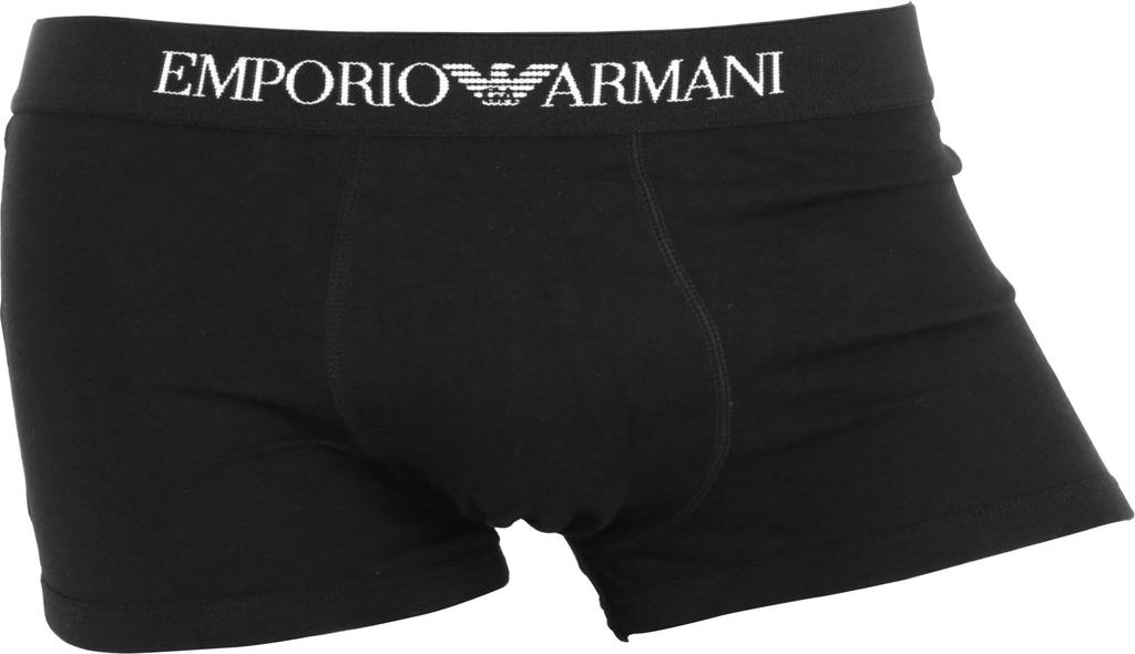 Emporio Armani Men's 3-Pack Boxer Briefs, Low-Rise, Solid Colors, Brand Logo [Parallel Import]