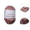 Metal T -shirt Thread, Soft Tissue Bright Fabric Thread for Blankets, Keys, Beginners