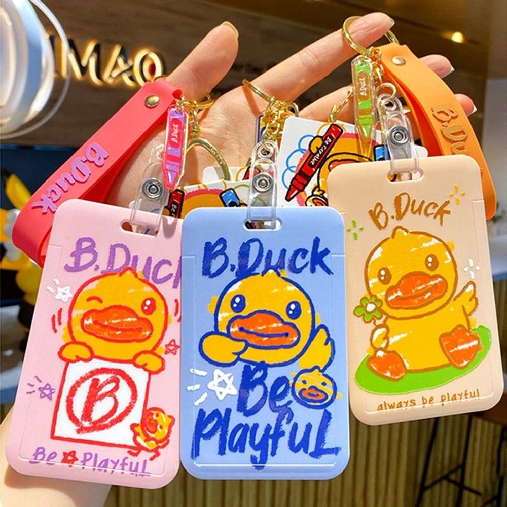 

Ювелирные аксессуары, брелок для куклы «Маленькая желтая утка», брелок для ключей с изображением утки, набор карточек