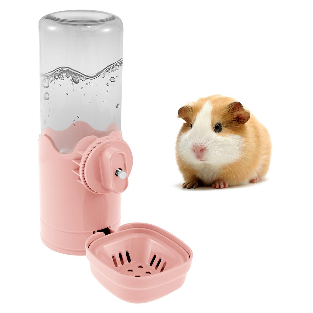 Small Animals Drinker 750ml Rabbit Water Bottle Hanging Auto Pet Water Dispenser No Drip Pet Water Bottle Bowl for Hamster Bunny