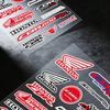 FOR HONDA CBR600RR Reflective Motorcycle Stickers Waterproof Vinyl Decals for Motorbike Helmet Fuel Tank Bike XL0