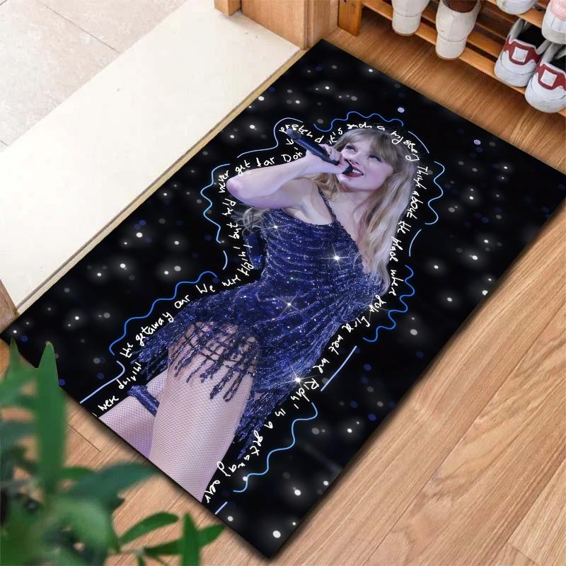 Taylor Swift Carpet Rug for Living Room Bedroom Home Sofa Decoration,Kids play Nonslip Floor Mat