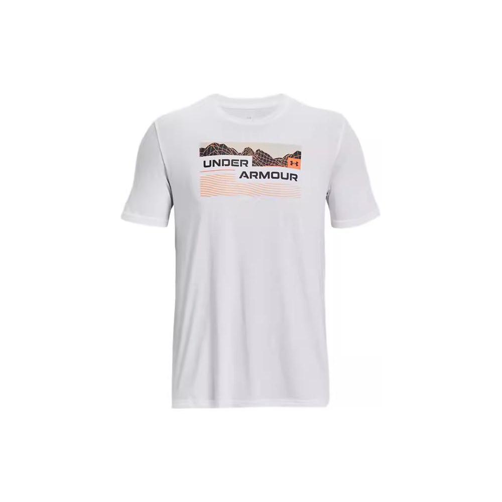 Under Armour T Shirt Men s White 1377560-100 XXL