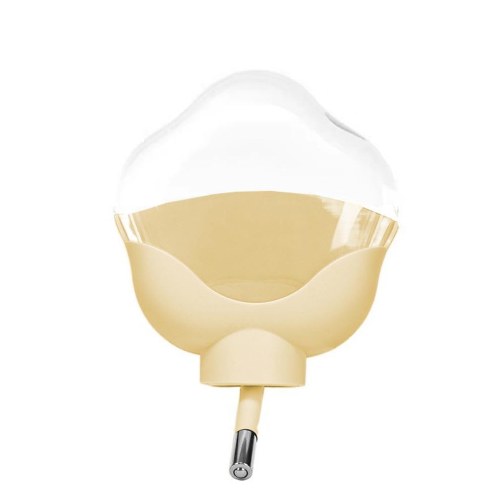 

Flower Shape Hamsters Water Dispenser No Drip Hamster Cage Kettle Ferrets жёлтый