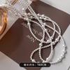 Long Pearl Stacked Necklace Women's 2025 New Popular Multi-layer Retro Temperament Sweater Chain High-end Collarbone Chain