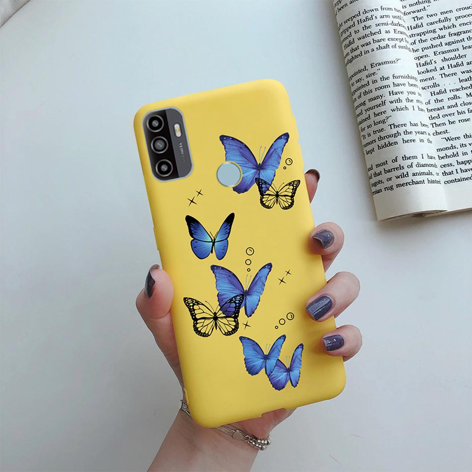 For OPPO A53S 2020 Case Cartoon Coque Heart Painted Silicone Phone Back Cover For oppo a53s A 53s A53 s oppoa53 2020 Shell Case