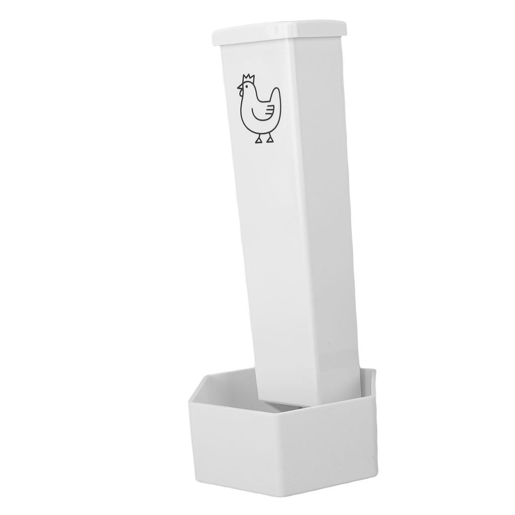 Chicken Oyster   Feeder with Top Lid Automatic Gravity Hanging Chicken Grit Feeder