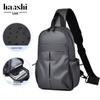 Trendy Lightweight Unisex Chest and Shoulder Bag - Waterproof, High-End Casual Design for Travel