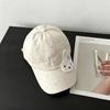 Cartoon Cat Bear Cat'S Ears Baseball Hats New Women Sunshade Polka Dot Versatile Sweet Fashion Niche Peaked Caps