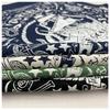 Nautischer Druck Hochwertiges Hip Hop Baumwoll Quadratisches Tuch Herren Bandana Schal Stirnband Paisley Geschenke für Jungen/Mädchen