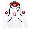 BLUE LOCK Hoodies Streetwear Cartoon Printed Hooded Sweatshirt Men Women Cosplay Sports Pullovers