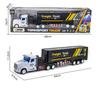 Double Trailer Decker Container Truck Engineering Vehicle Model Children Toy