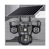 Wireless 360° Solar-Powered PTZ Camera with Triple-Lens and WiFi/4G Connectivity