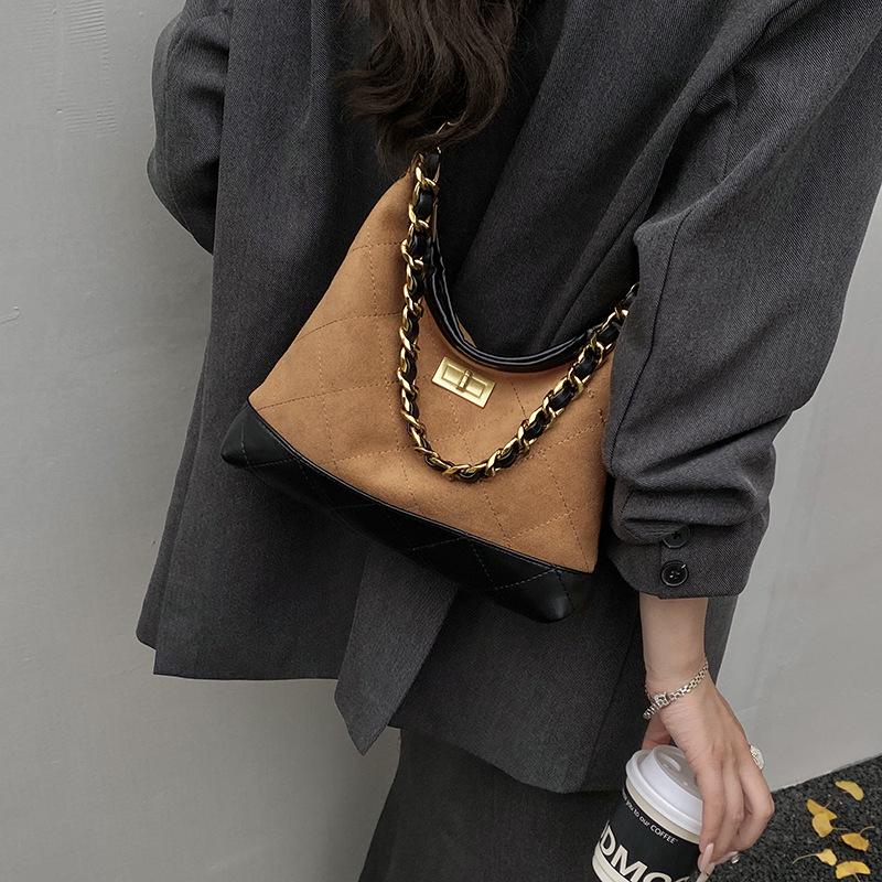 Women's 2025 High-End Retro Versatile Crossbody Shoulder Bag - European & American Fashion Dumpling Design