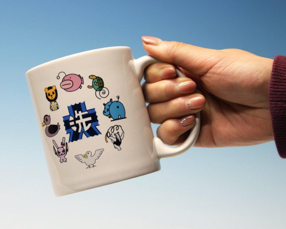 PLATZ Girls Panzer Mug Oarai Academy Team Symbol & - Girls' Ver. - #garupan #wf2015w