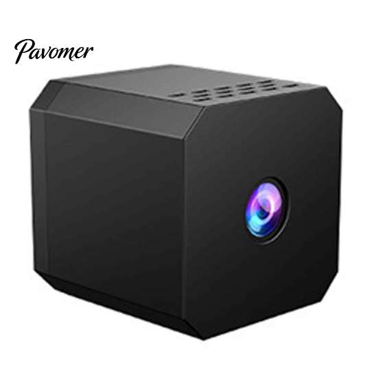Long Battery Life Surveillance Camera Mini WiFi Security Camera, 1080P Small Equipped with Night Vision & USB Powered HD for Home Protection